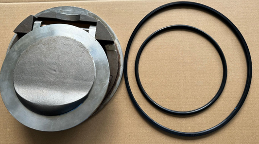 7 in FlowValve-style flapper check valve repair kit with two sealing rings
