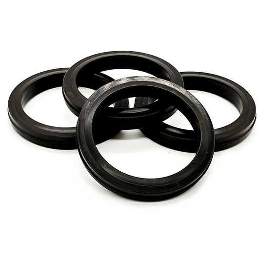 Figure 607 Vee-Lip hammer union seals showing the circular sealing faces