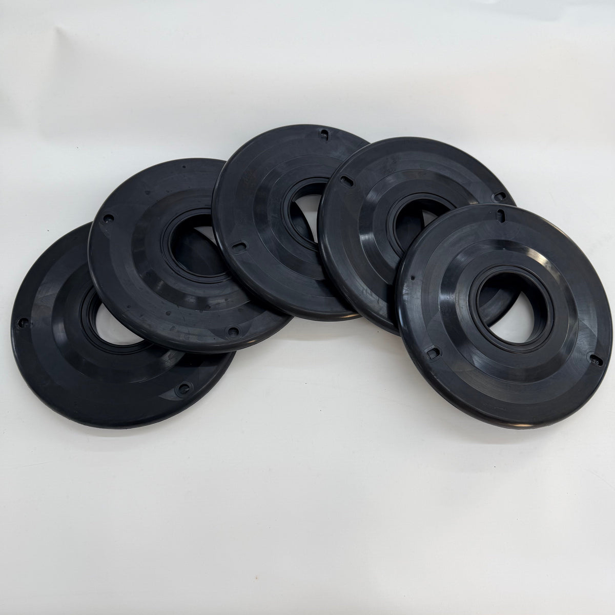 Molded rubber swivel-joint seal ring