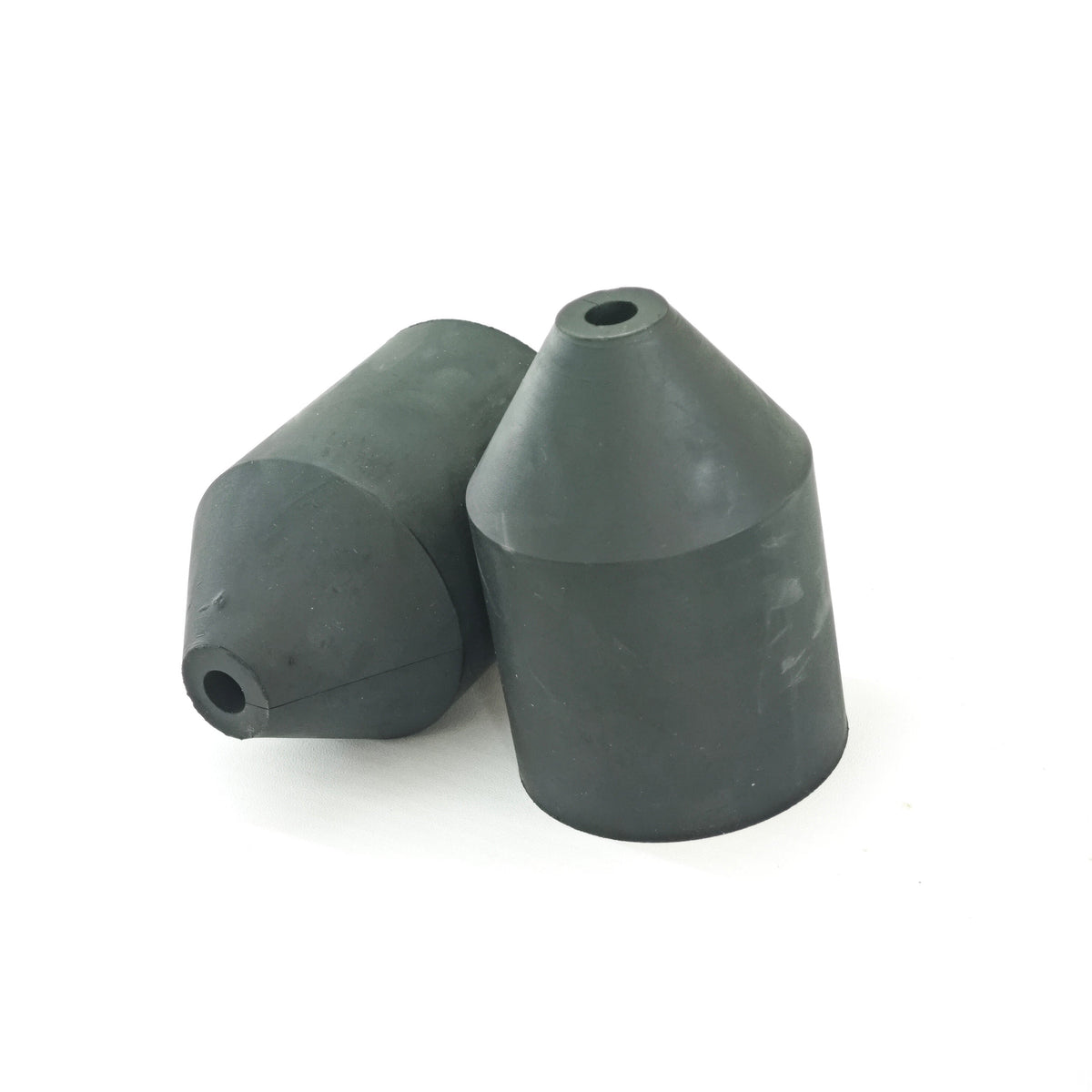 Group of black Type Double E oil saver rubbers with one base opening shown