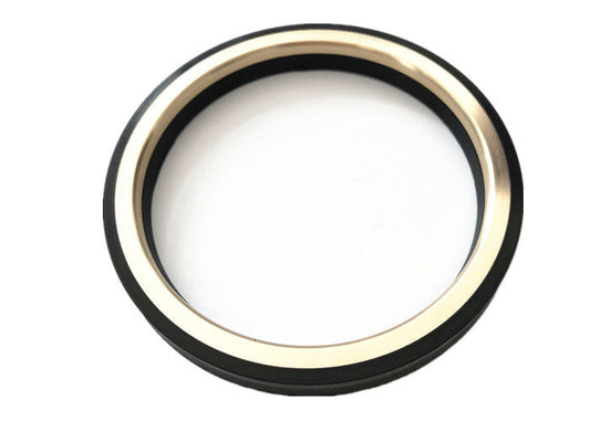 Reverse view of a Y-type plug valve seal with brass backing