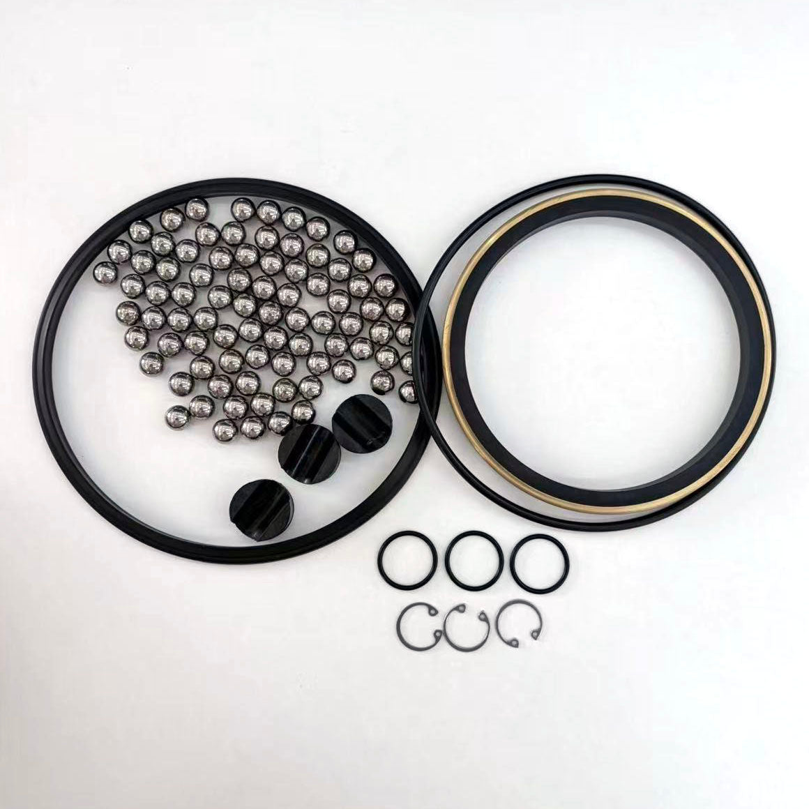 4" 15K Kemper Style Swivel Joint Repair Kit with Steel Balls