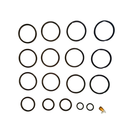 Rubber plug and seal components for wireline setting-tool repair
