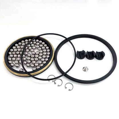 4 in 15K Forum-style swivel joint repair kit with seal rings, steel balls and retaining components