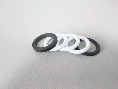 Choke-bonnet packing ring set