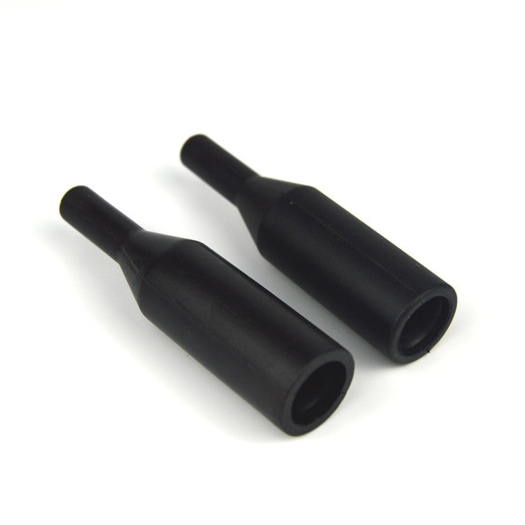 Custom molded rubber cable head boot