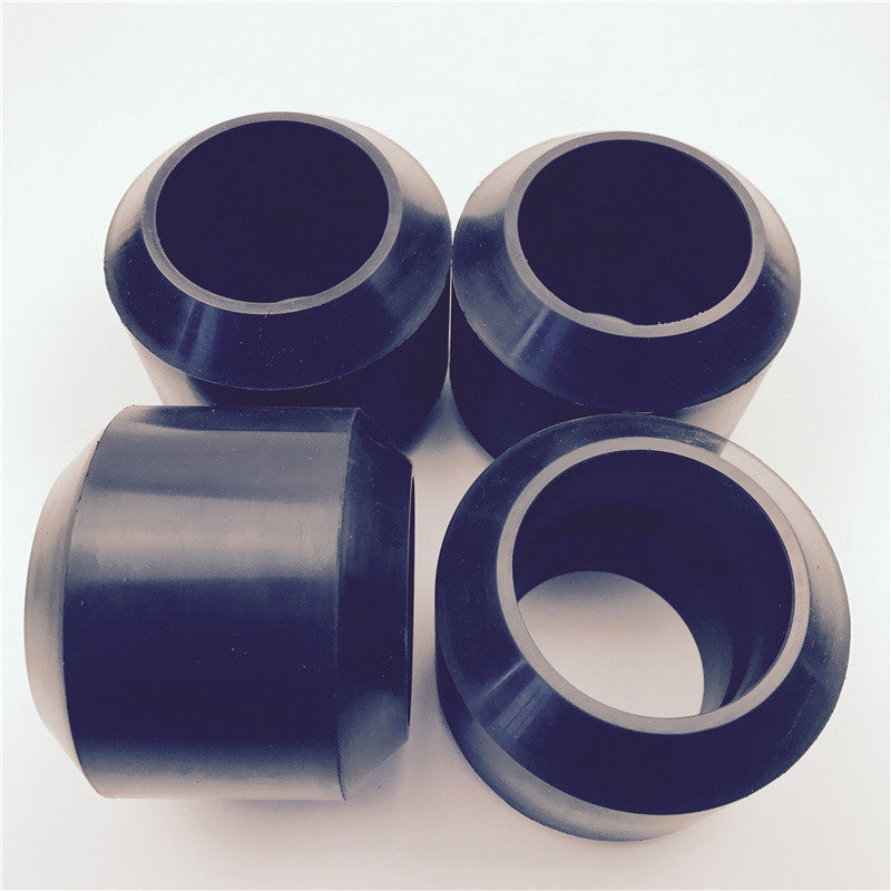 Custom high-expansion rubber packer element example for tool and bore configuration