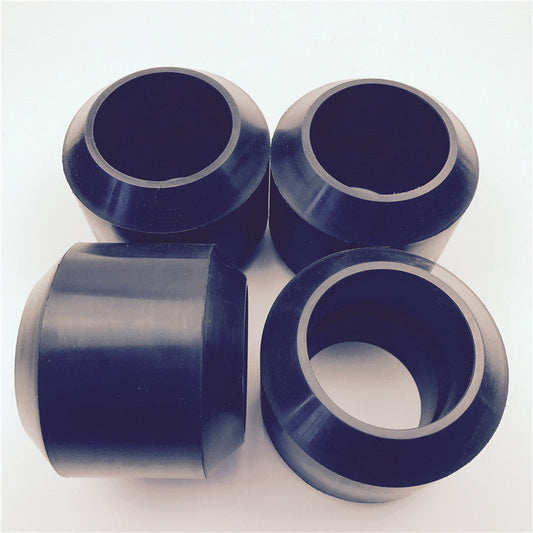 Custom high-expansion rubber packer element example for tool and bore configuration