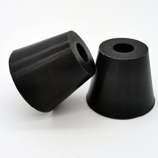 Custom molded rubber dock bumper