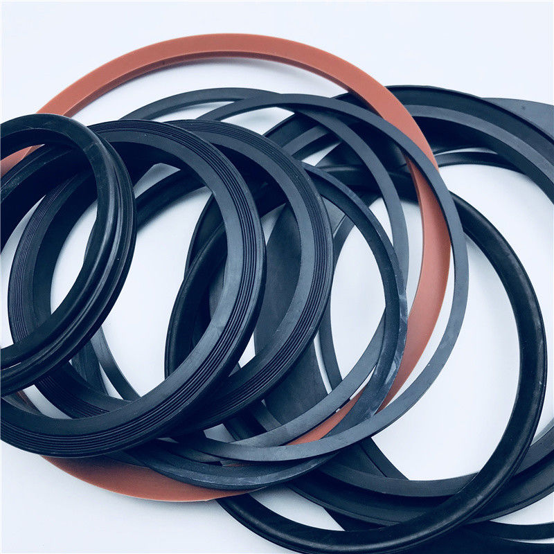 Custom molded rubber seal rings with varied visible profiles