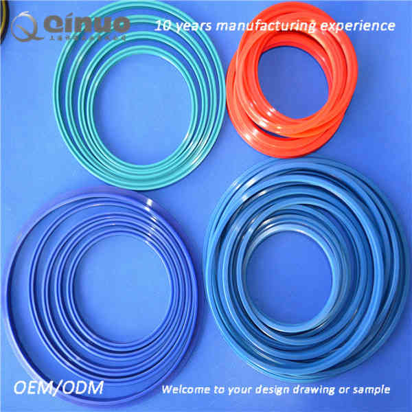 Custom polyurethane oil seal profile examples for drawing or sample based supply