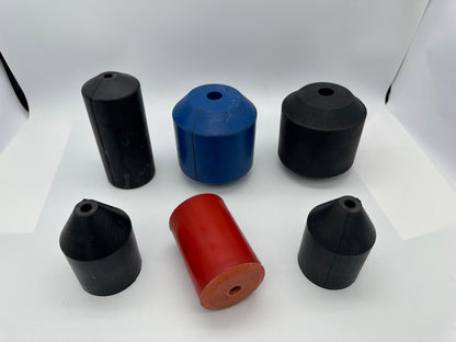 Additional custom rubber bushing profiles