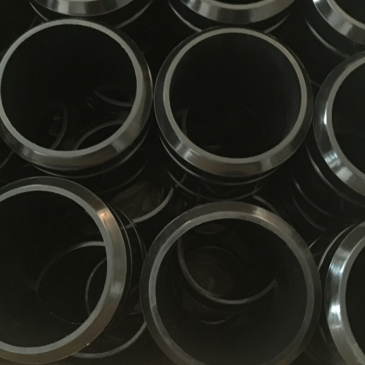Custom rubber packer element profile