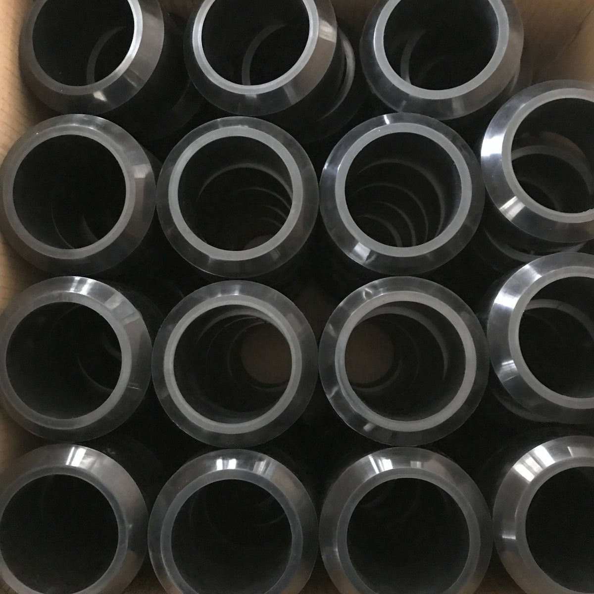 Custom rubber packer element profile