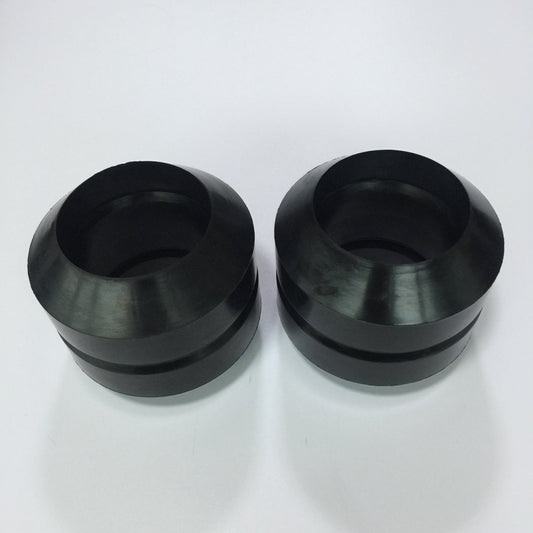 Representative custom rubber packer element profiles