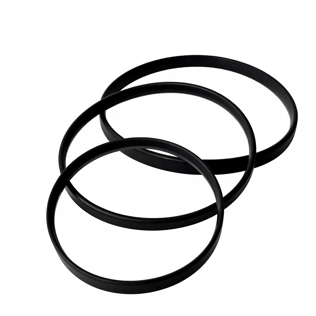 Custom square and rectangular-section rubber seal rings