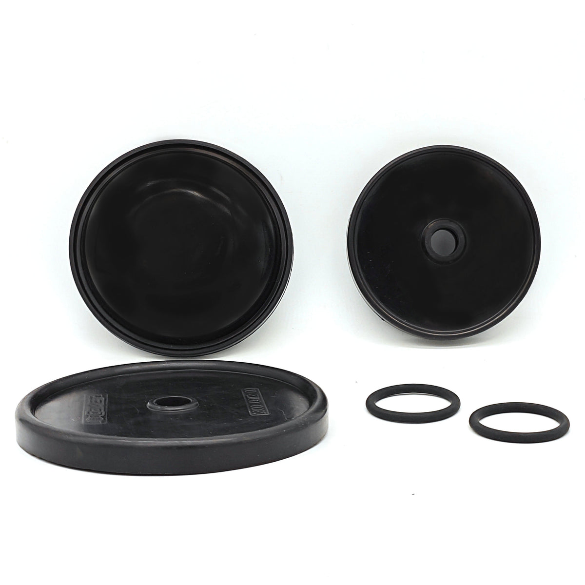Representative molded pulsation-dampener diaphragm profile