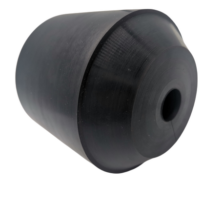 Royal Way Type H oil saver rubber for 3/8 to 5/8 inch wireline, profile detail