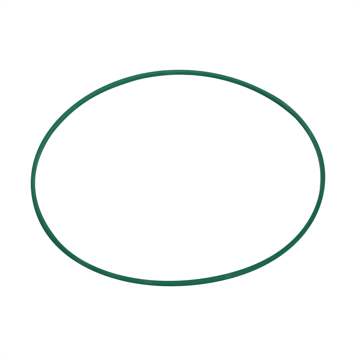 Green rubber O-ring, representative company sample