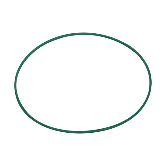 Green rubber O-ring, representative company sample
